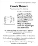 eine Anzeige