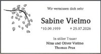 eine Anzeige
